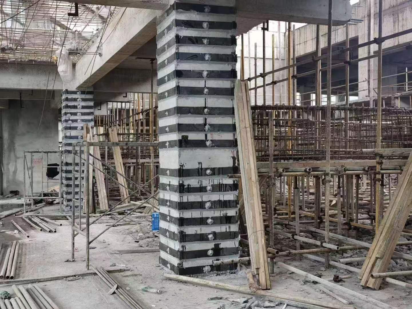 咸宁柱子包钢加固施工方案